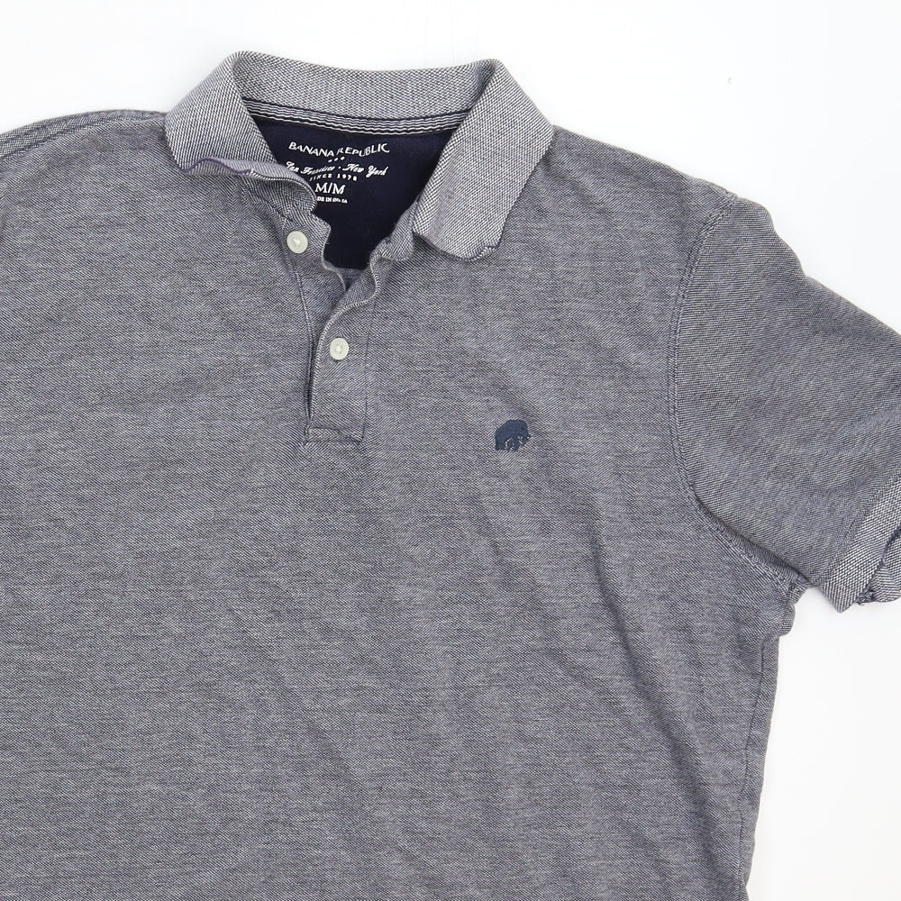 Banana Republic Mens Blue    Polo Size M