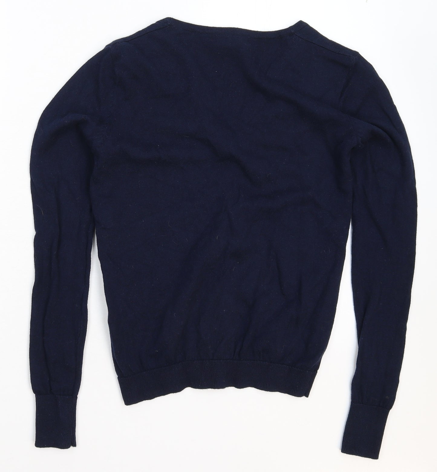 Primark Womens Blue  Knit Cardigan Jumper Size 8