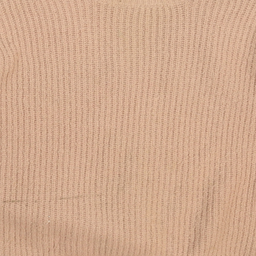Atmosphere Womens Beige  Knit Pullover Jumper Size 8  - Oversized