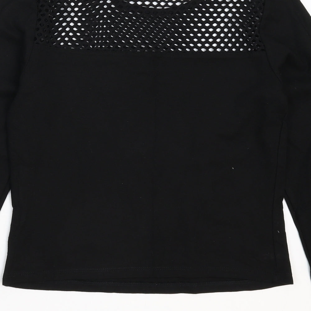 River Island Womens Black   Basic T-Shirt Size 12