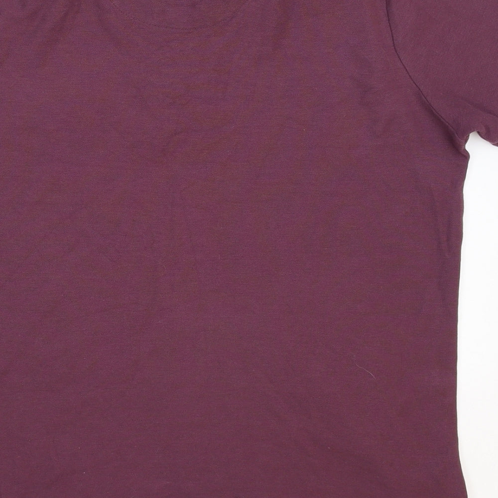 D-code Mens Purple    Polo Size S