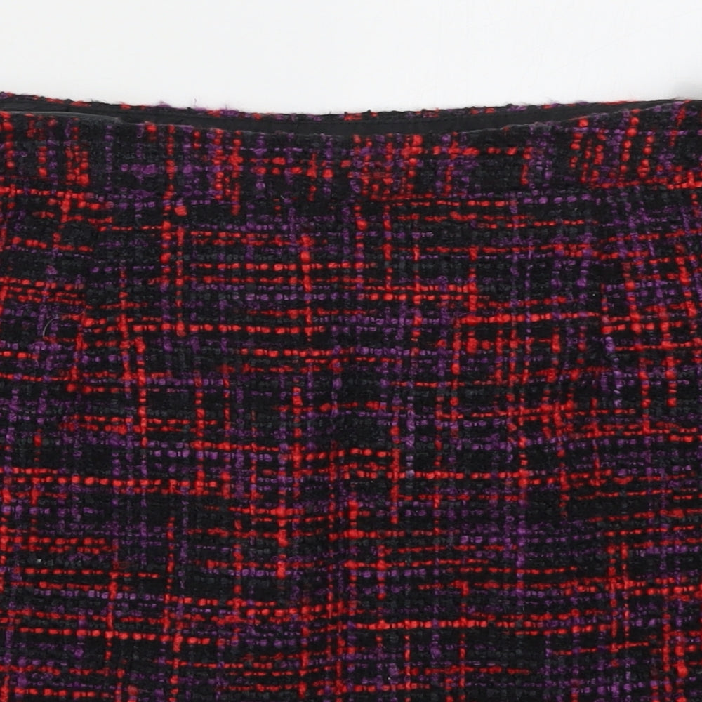 Papaya Womens Red   Mini Skirt Size 16  - Purple