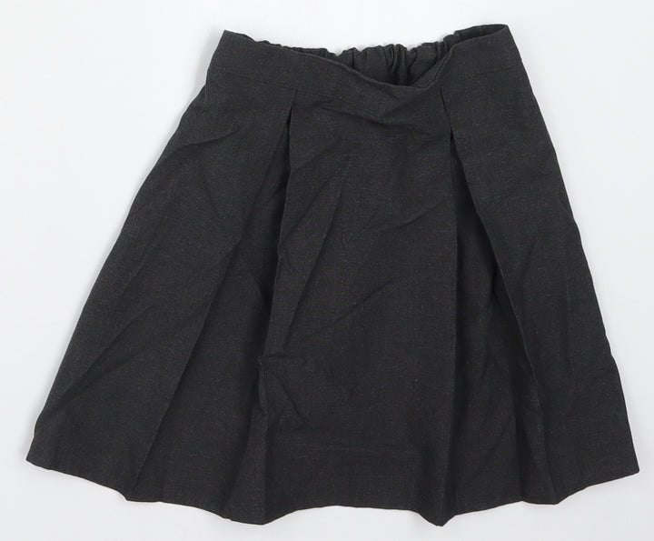 Nutmeg Girls Grey A-Line Skirt Size 5-6 Years