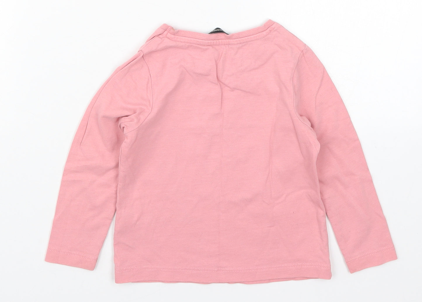 George Girls Pink   Basic T-Shirt Size 18-24 Months  - Mummy's Bestie Forever and Ever