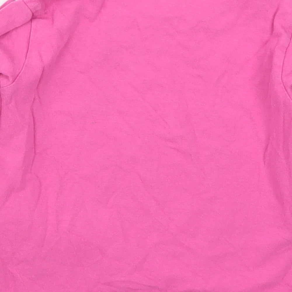 Preworn Girls Pink Solid  Top Pyjama Top Size 2-3 Years  - Minnie Mouse