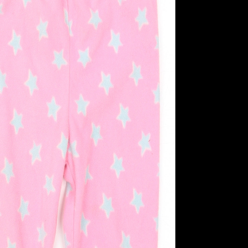 Primark Girls Pink Geometric  Tapered Jeans Size 3-4 Years - Stars Pyjamas