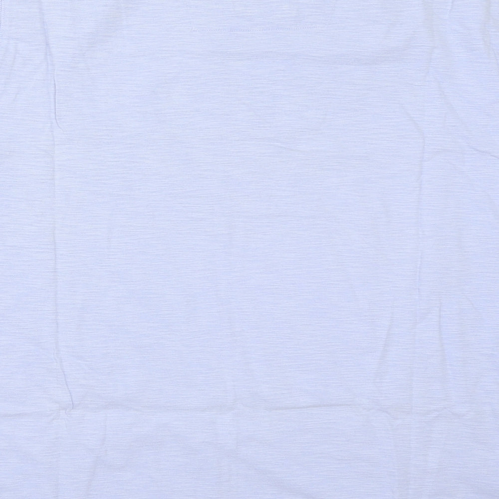 Boston Crew Mens Blue    T-Shirt Size 2XL  - Planet Earth