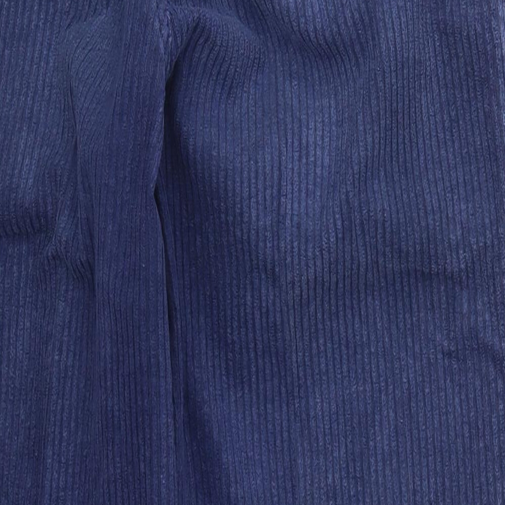 Baxter Mens Blue  Corduroy Trousers  Size 34 L27 in