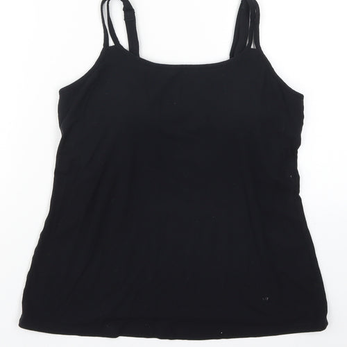Amoena Womens Black   Basic Tank Size 12