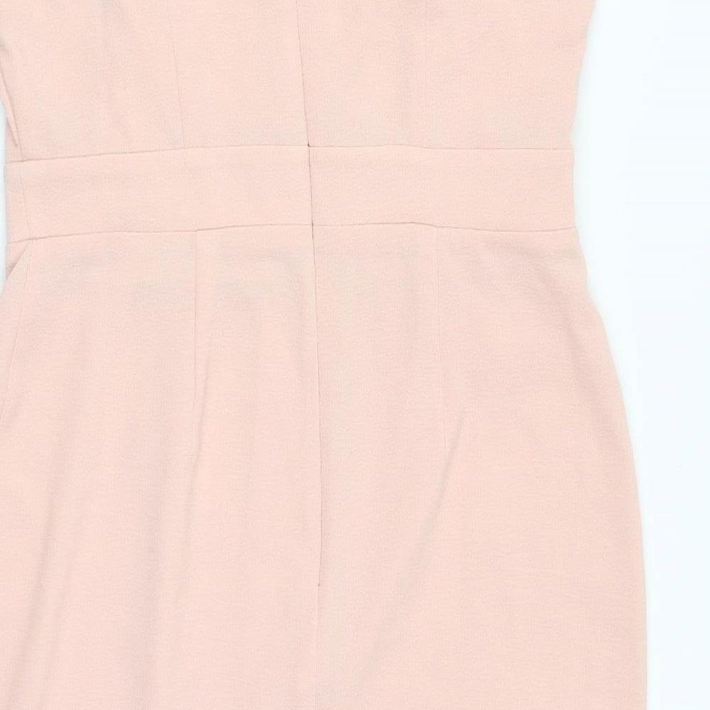ASOS Womens Pink   Pencil Dress  Size 14