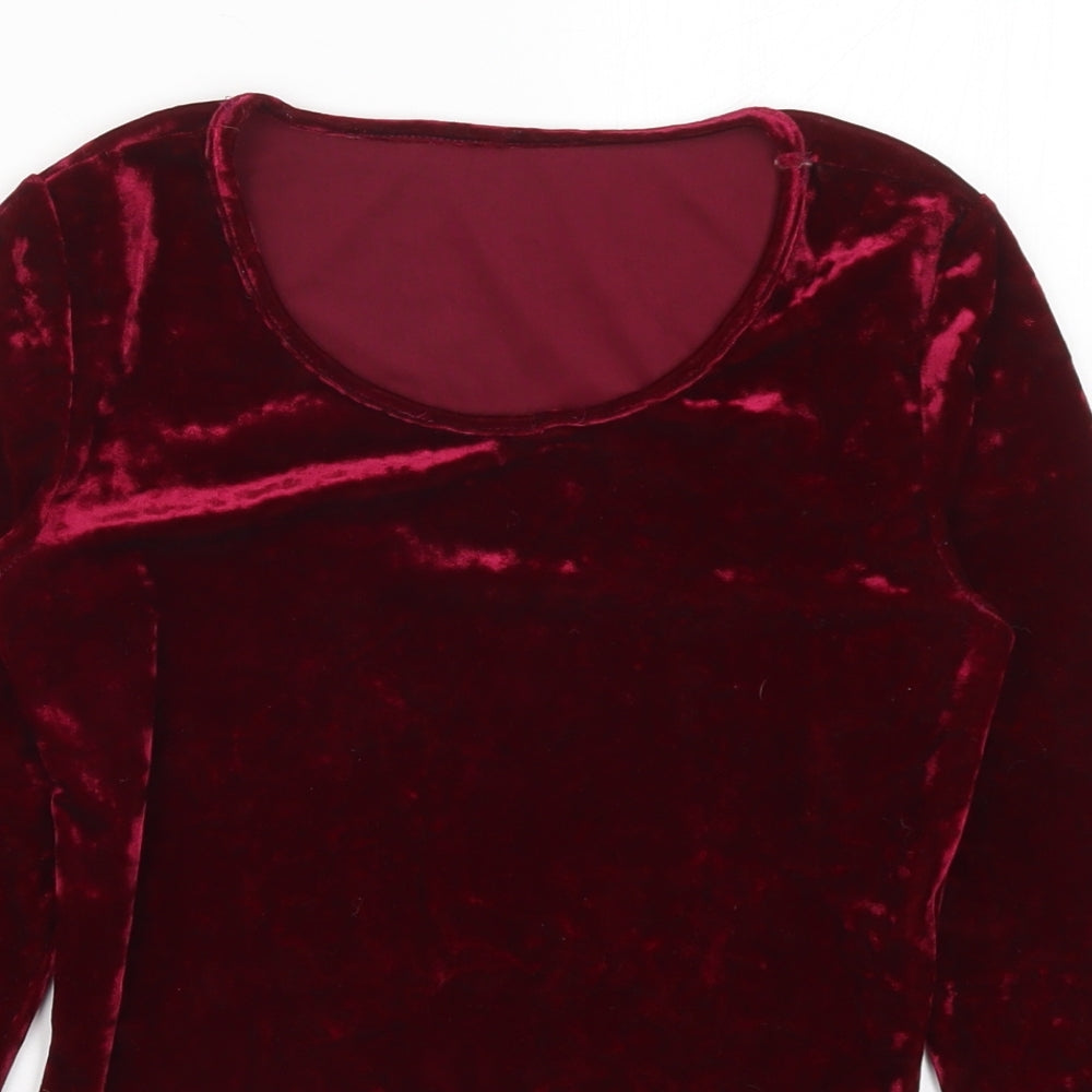 Atmosphere Womens Red   Basic T-Shirt Size 8