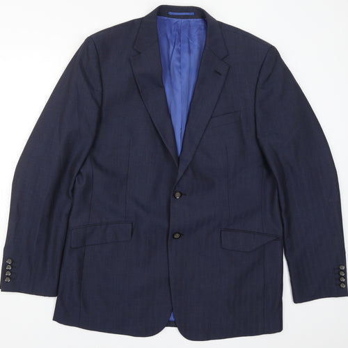 Skopes Mens Blue   Jacket Suit Jacket Size 44