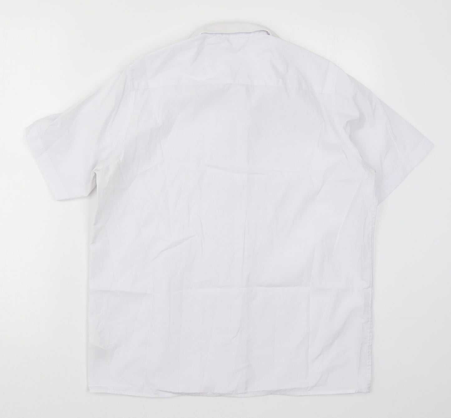 Marks and Spencer Boys White   Basic Button-Up Size 15-16 Years