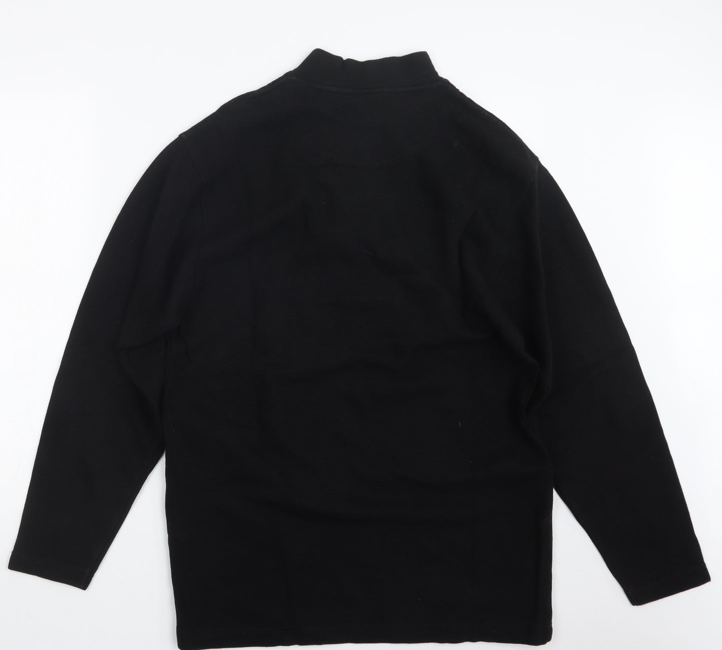 Haggar Mens Black    T-Shirt Size L
