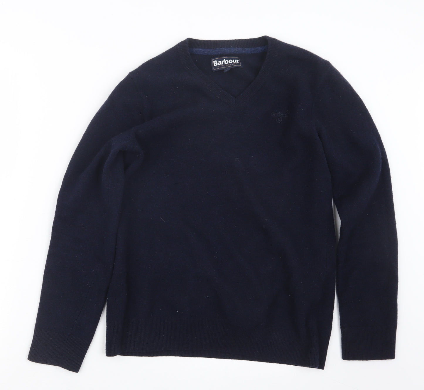 Barbour Mens Blue   Pullover Jumper Size S