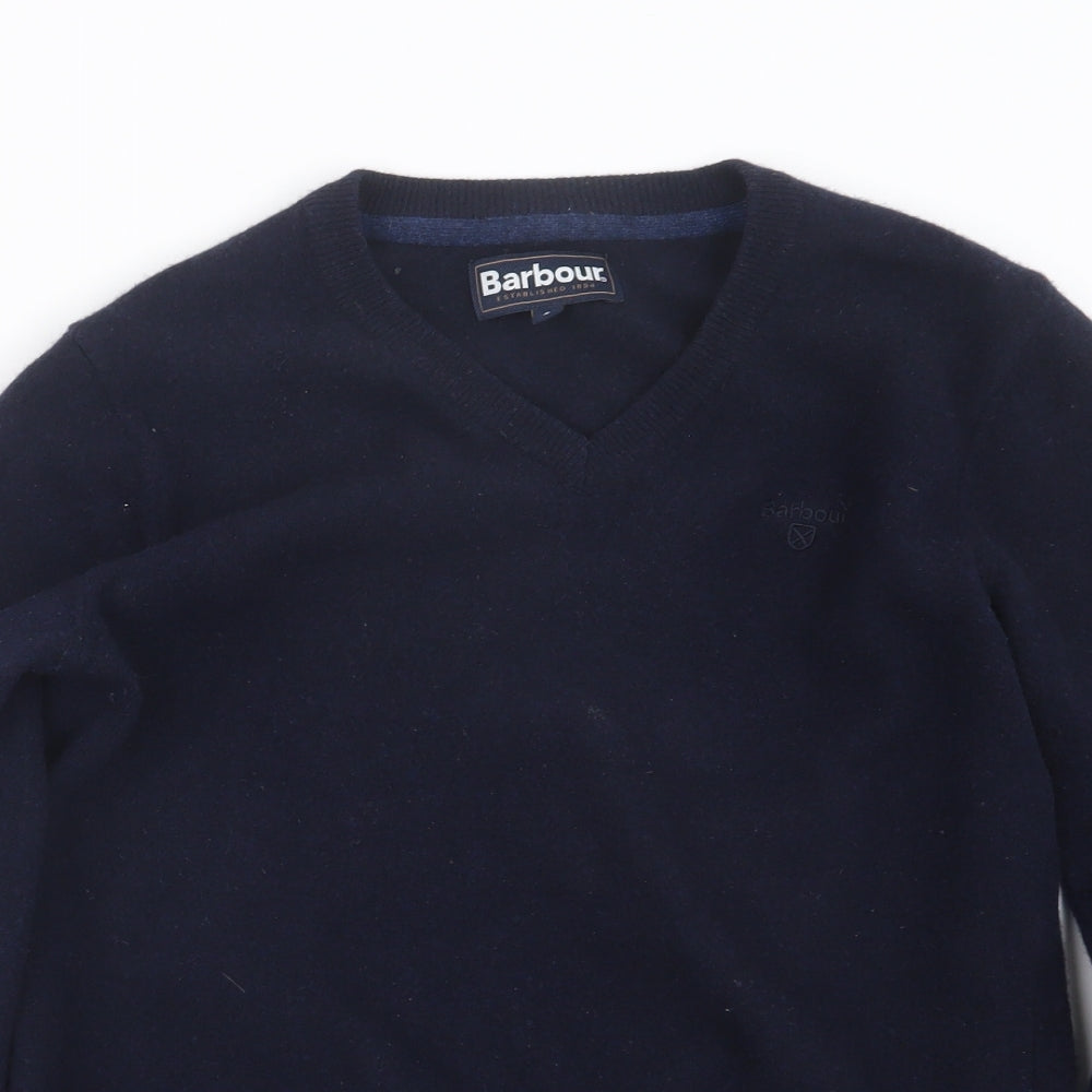 Barbour Mens Blue   Pullover Jumper Size S