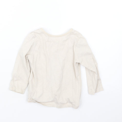 George Boys Beige   Basic T-Shirt Size 9-12 Months