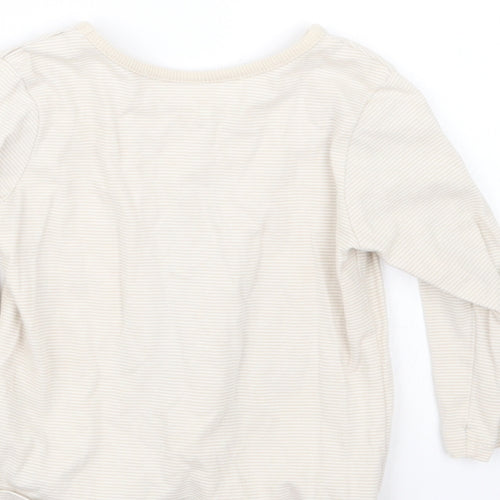 George Boys Beige   Basic T-Shirt Size 9-12 Months