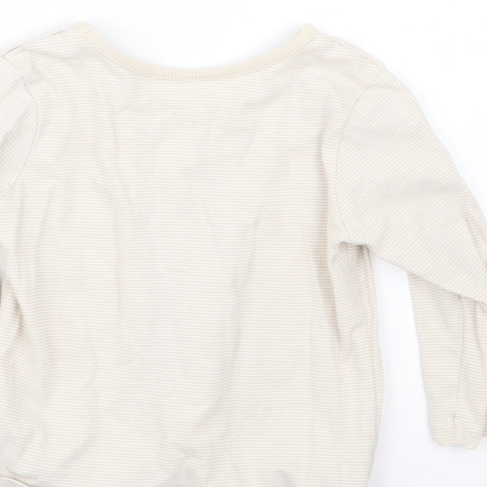 George Boys Beige   Basic T-Shirt Size 9-12 Months