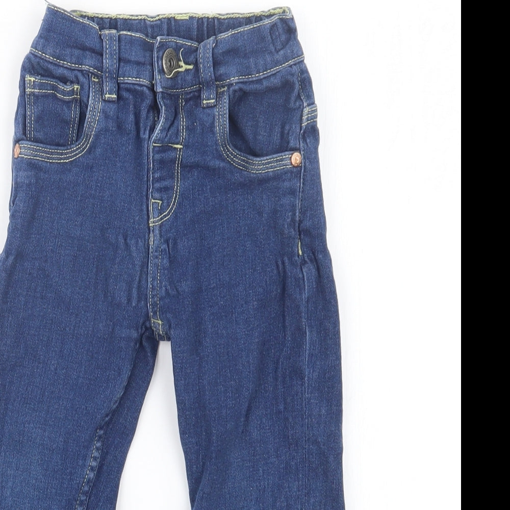 Matalan Boys Blue  Denim Straight Jeans Size 2-3 Years