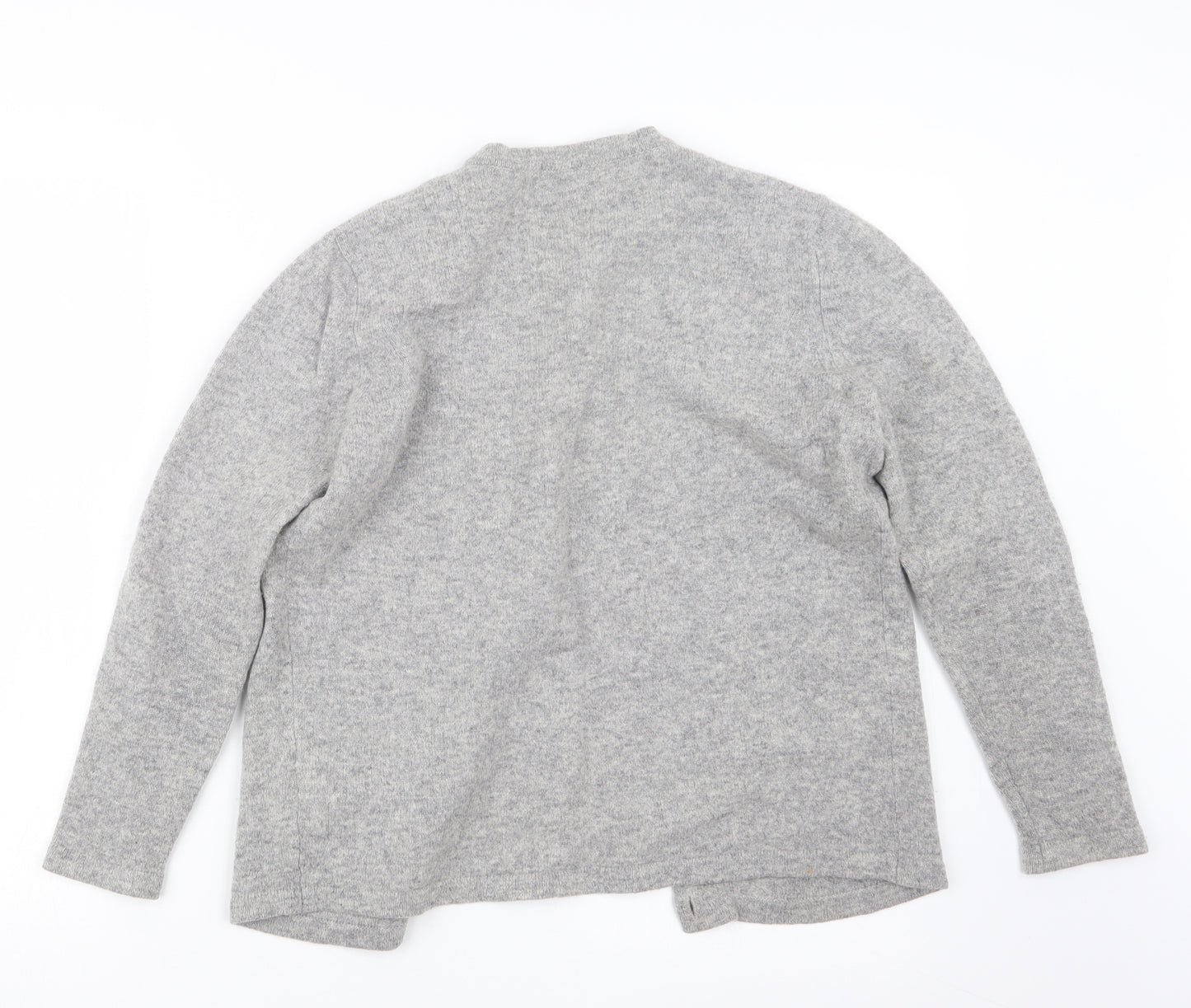 Marks and Spencer Womens Grey  Knit Cape Jumper Size 14