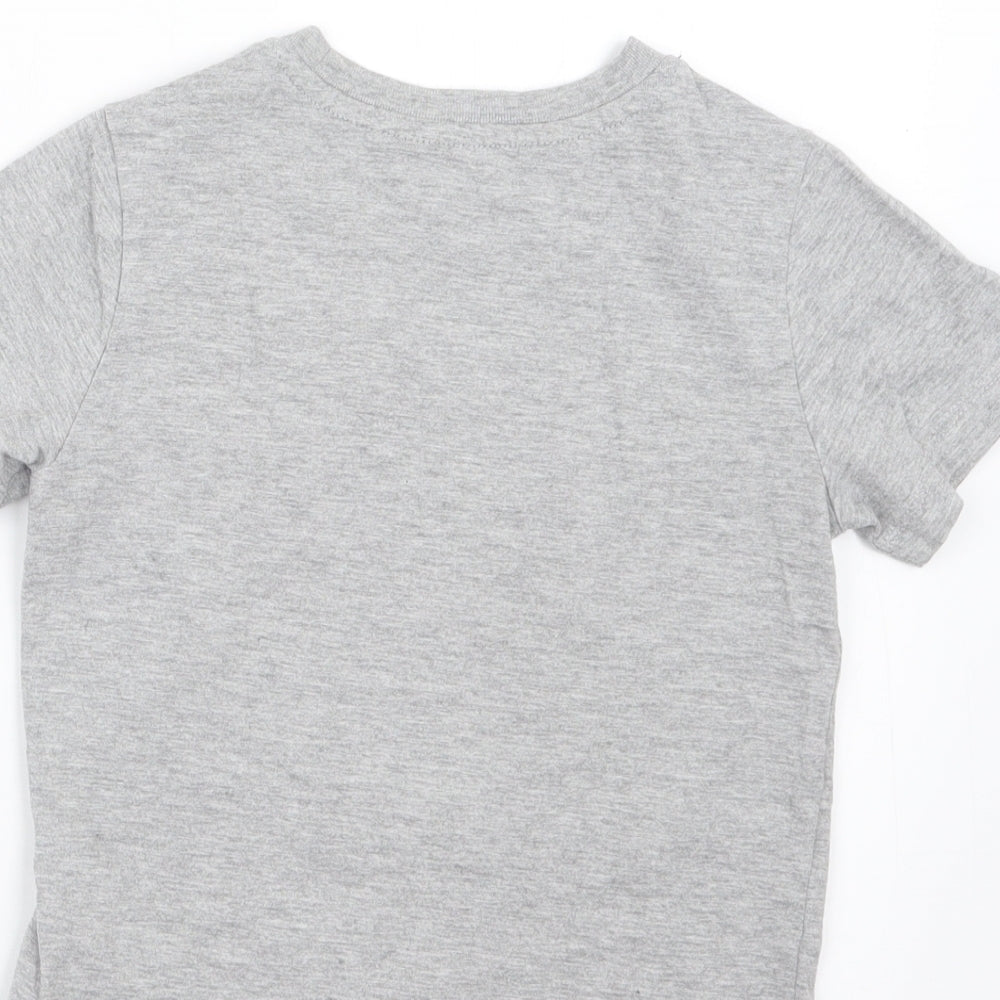 H&M Boys Grey   Basic T-Shirt Size 5-6 Years