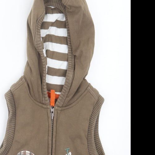 TU Boys Brown   Jacket  Size 9-12 Months