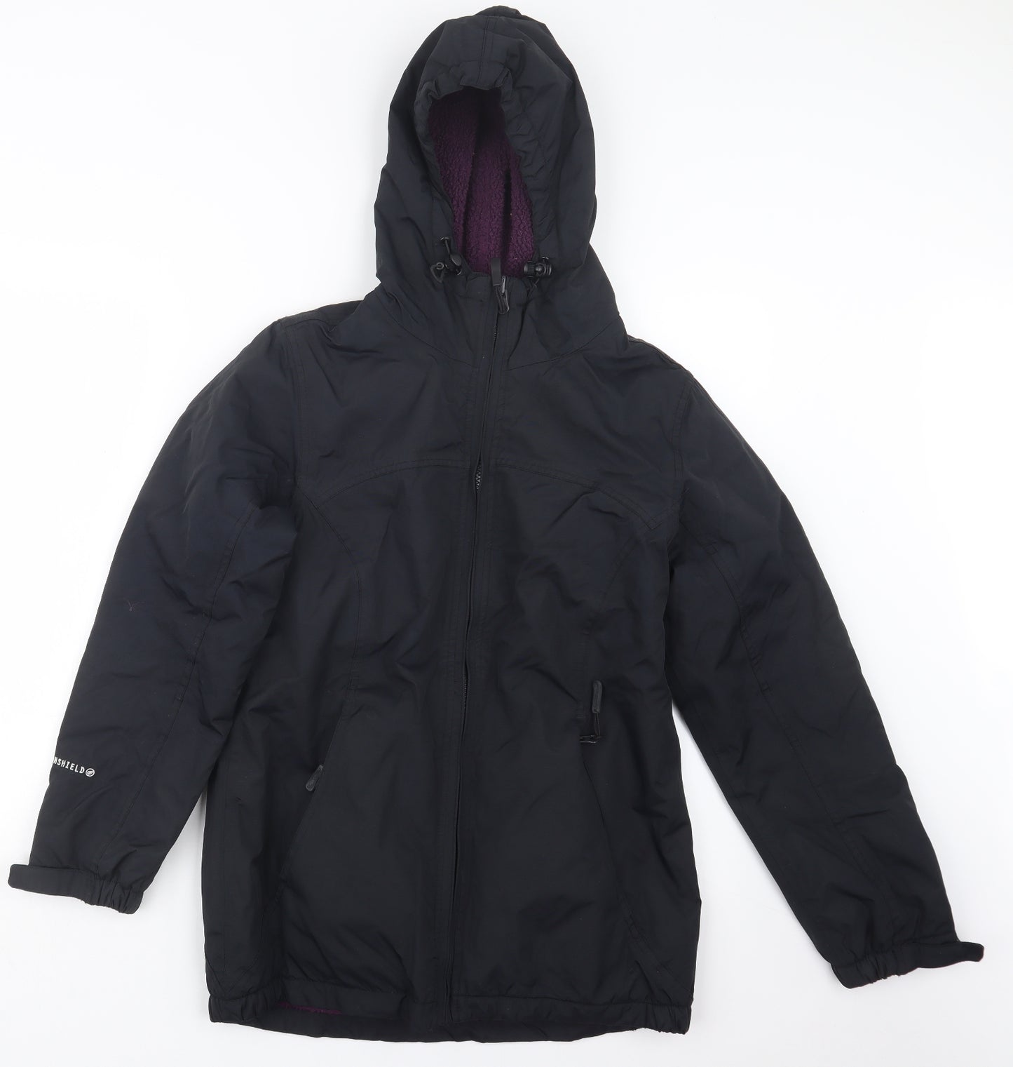 Peter Storm Womens Black   Jacket Coat Size 10