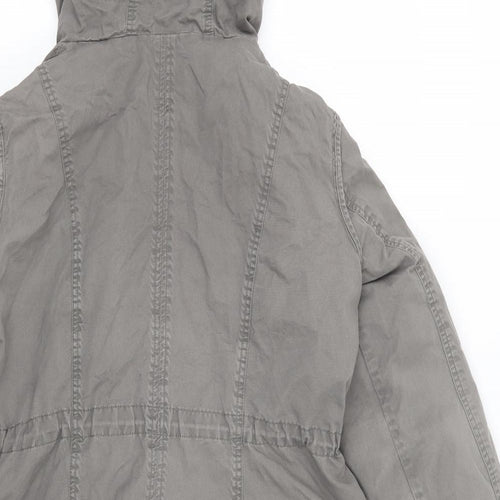 Dorothy Perkins Womens Grey   Jacket Coat Size 12