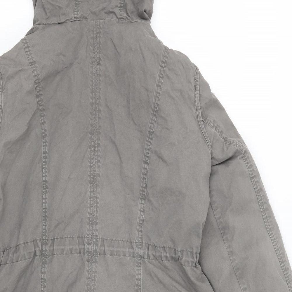 Dorothy Perkins Womens Grey   Jacket Coat Size 12