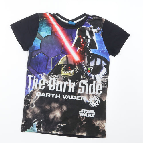 Star Wars Boys Black   Basic T-Shirt Size 12 Years  - Star Wars
