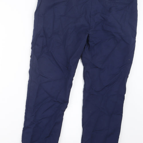 George Womens Blue   Cropped Trousers Size 16 L23 in
