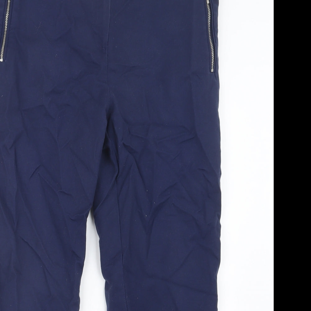 George Womens Blue   Cropped Trousers Size 16 L23 in