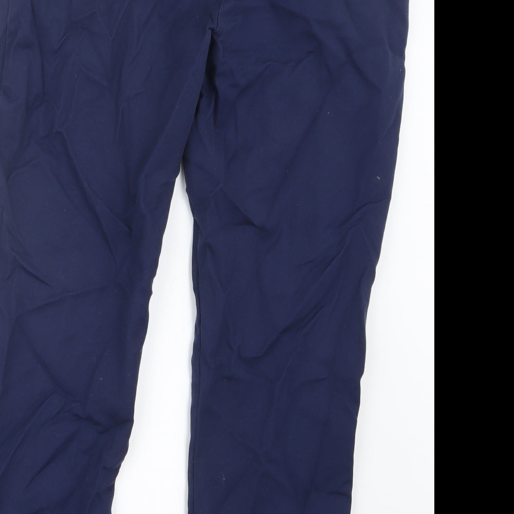 George Womens Blue   Cropped Trousers Size 16 L23 in