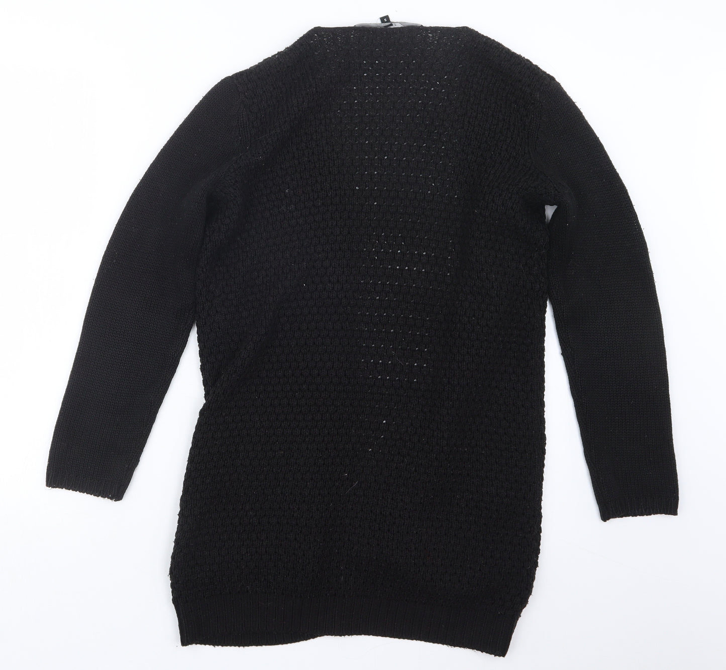 New Look Girls Black  Knit Cardigan Jumper Size S
