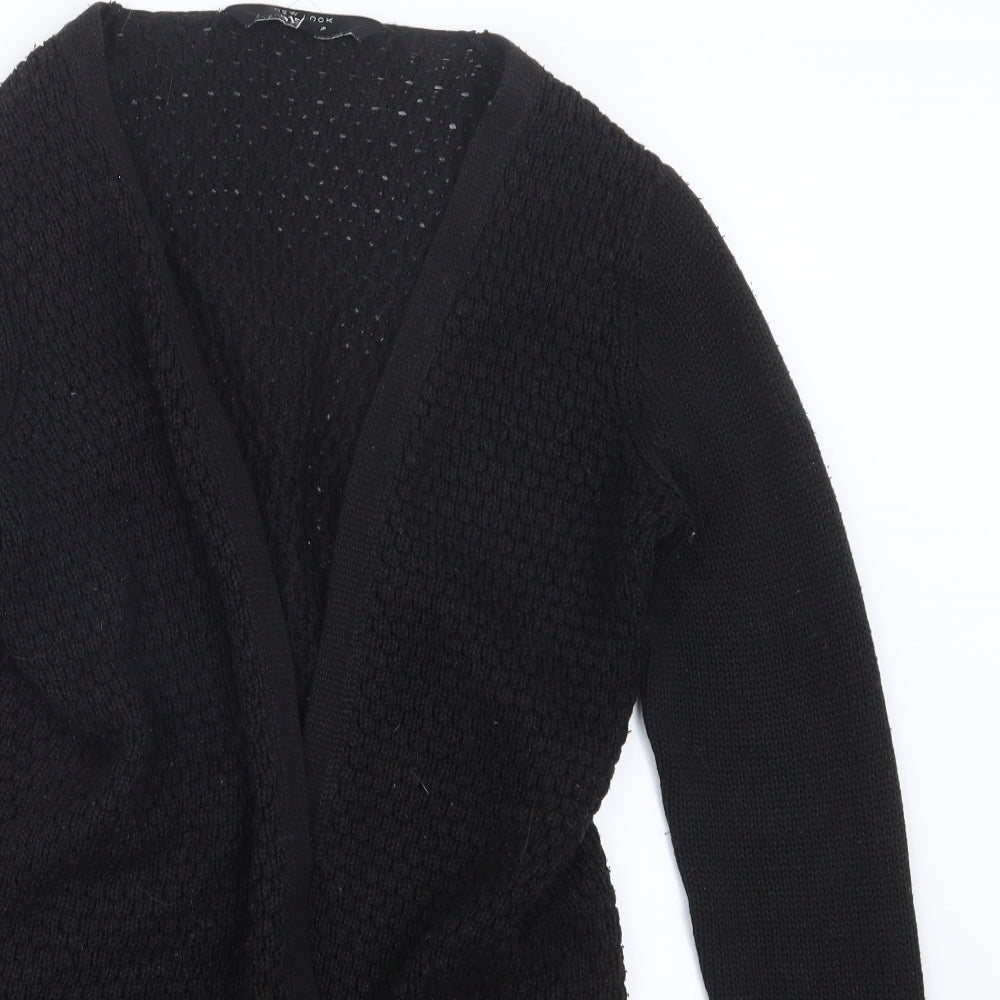 New Look Girls Black  Knit Cardigan Jumper Size S