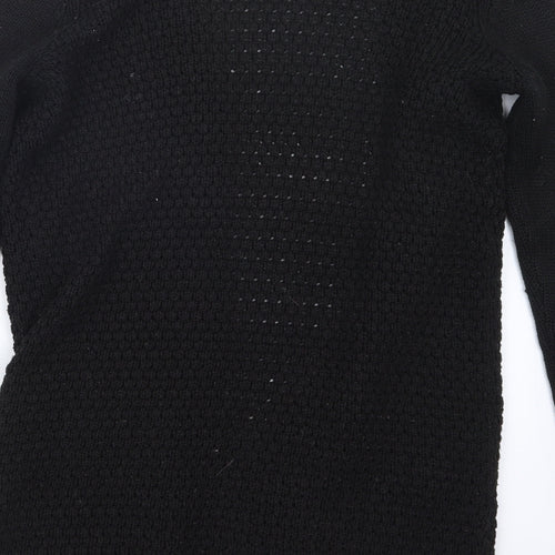 New Look Girls Black  Knit Cardigan Jumper Size S