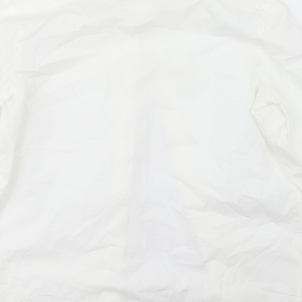 The Shirt Company Womens White   Basic Button-Up Size 10