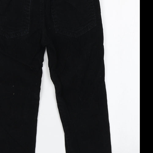 George Boys Black  Corduroy Chino Trousers Size 3-4 Years