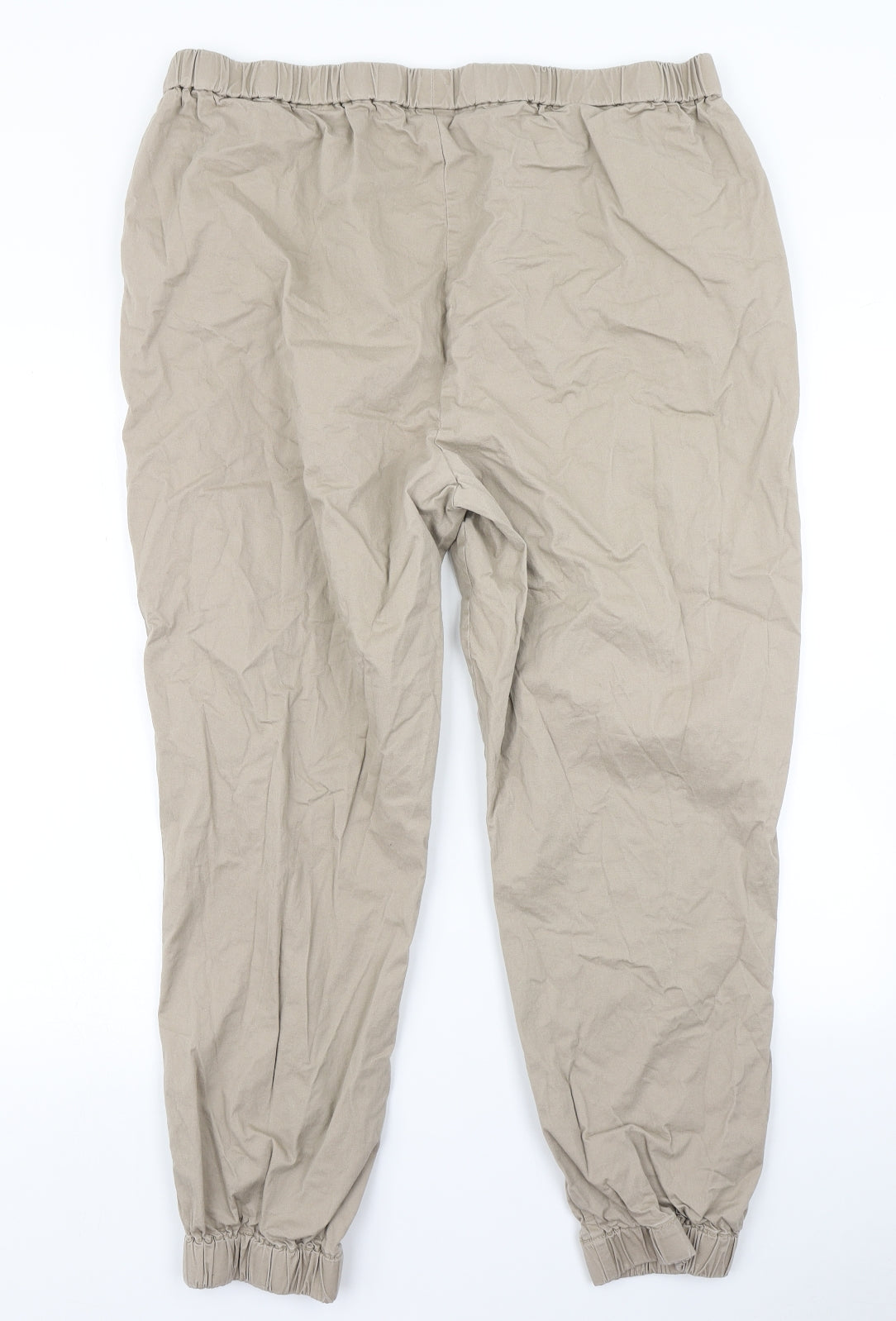 VERO MODA Womens Brown   Cargo Trousers Size 20 L25 in