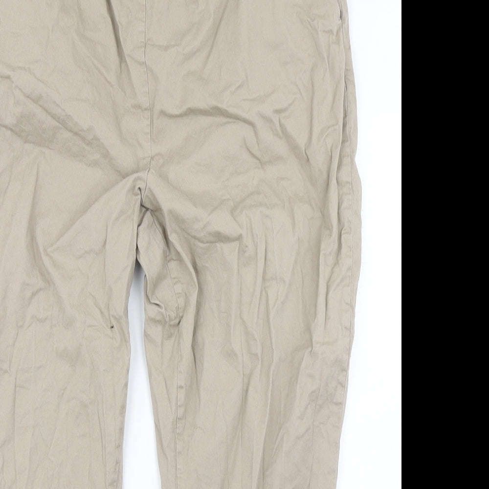 VERO MODA Womens Brown   Cargo Trousers Size 20 L25 in