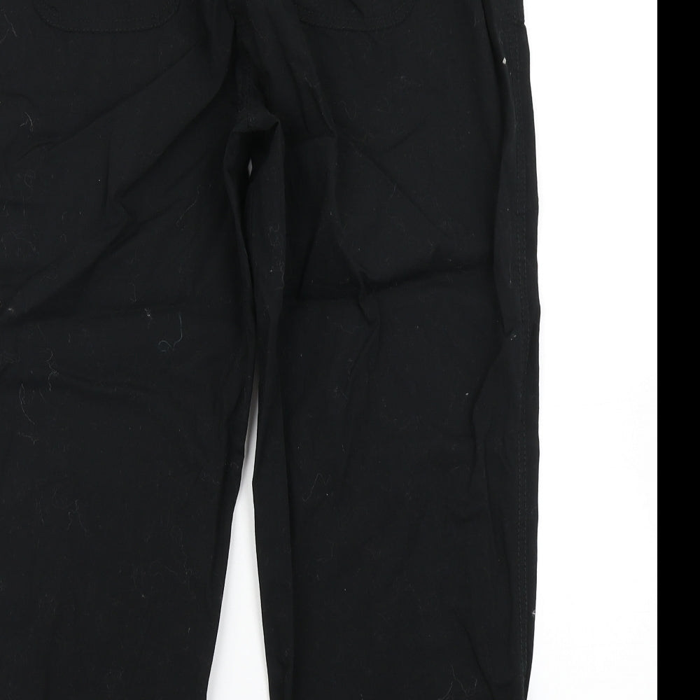 George Womens Black   Cargo Trousers Size 12 L22 in