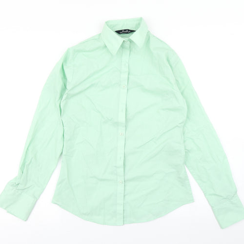 Premier Womens Green   Basic Button-Up Size 6