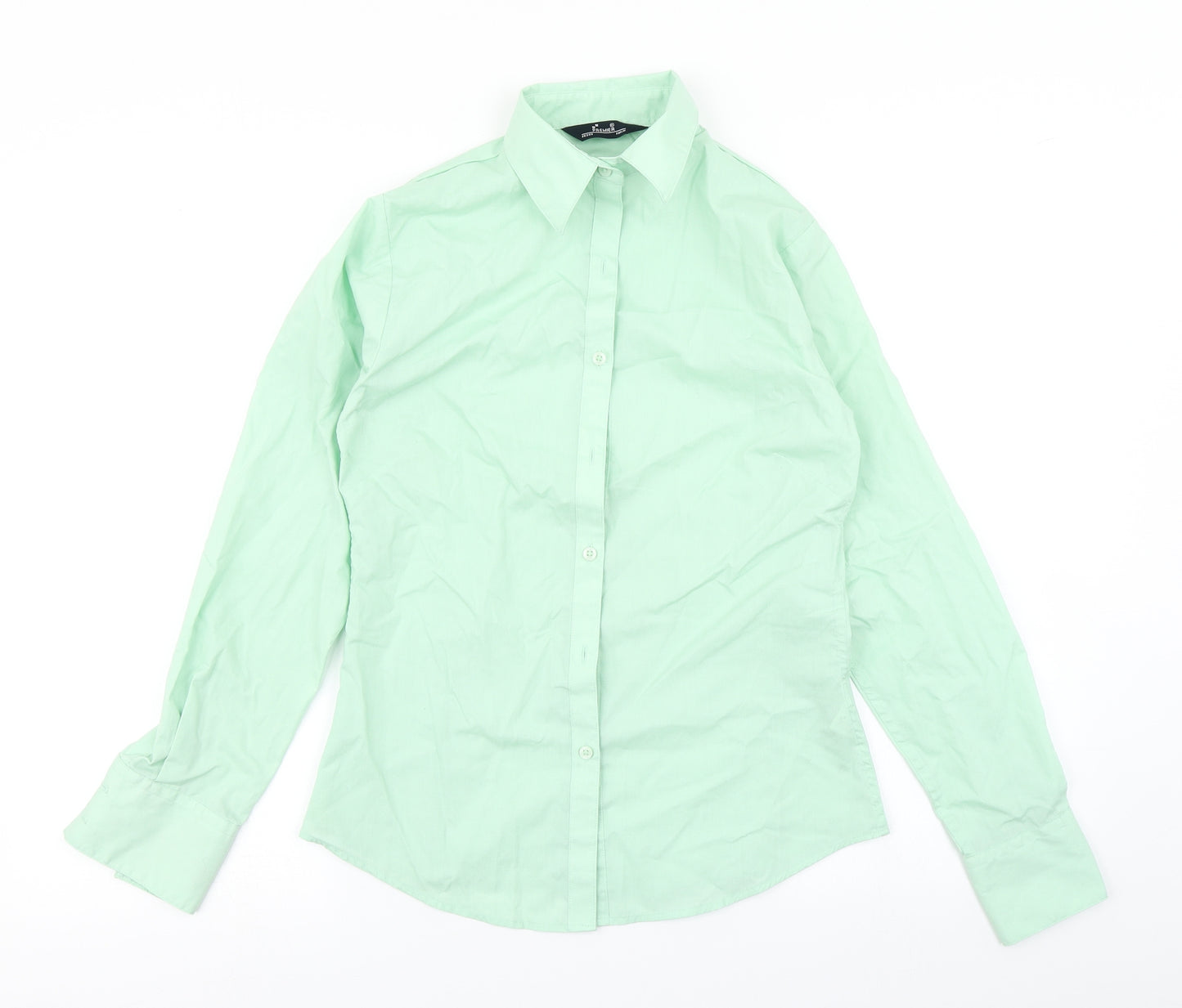 Premier Womens Green   Basic Button-Up Size 6