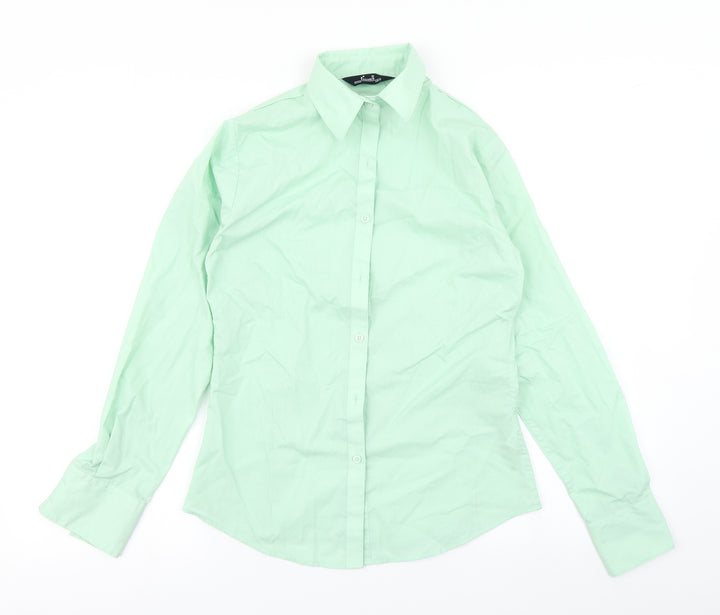Premier Womens Green   Basic Button-Up Size 6