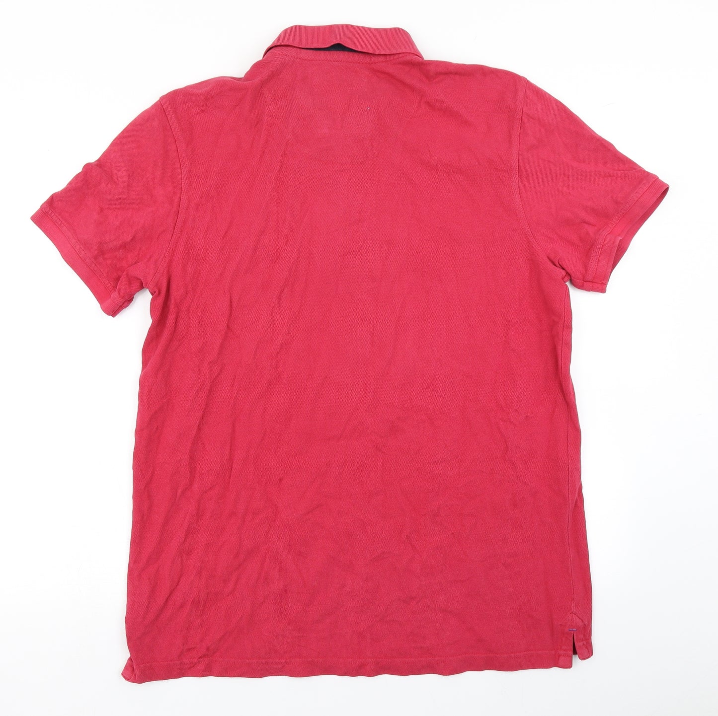 Crew Mens Red    Polo Size L