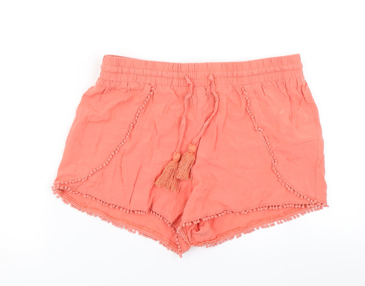 Atmosphere Womens Orange Hot Pants Shorts Size 8