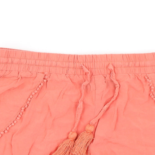 Atmosphere Womens Orange   Hot Pants Shorts Size 8