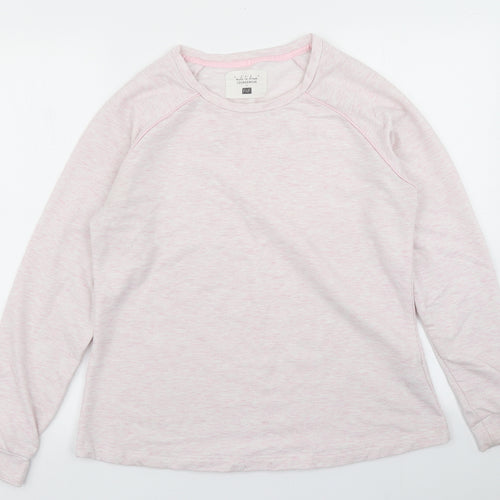 F&F Womens Pink   Pullover Sweatshirt Size S