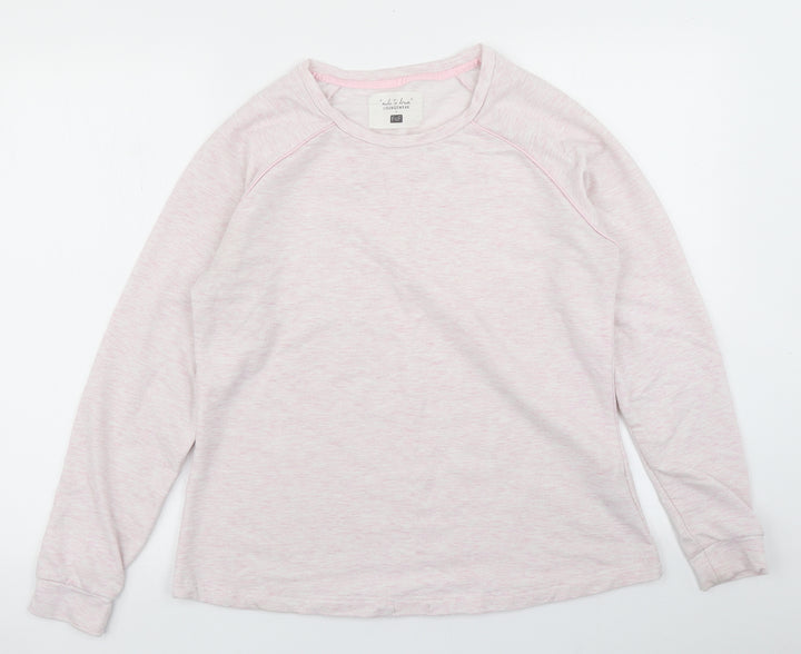 F&F Womens Pink   Pullover Sweatshirt Size S